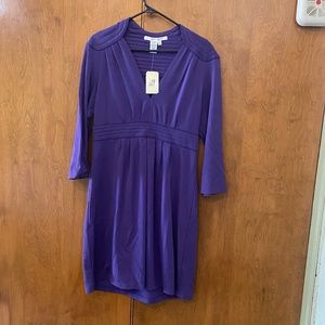 Max Studio XL Purple Dress